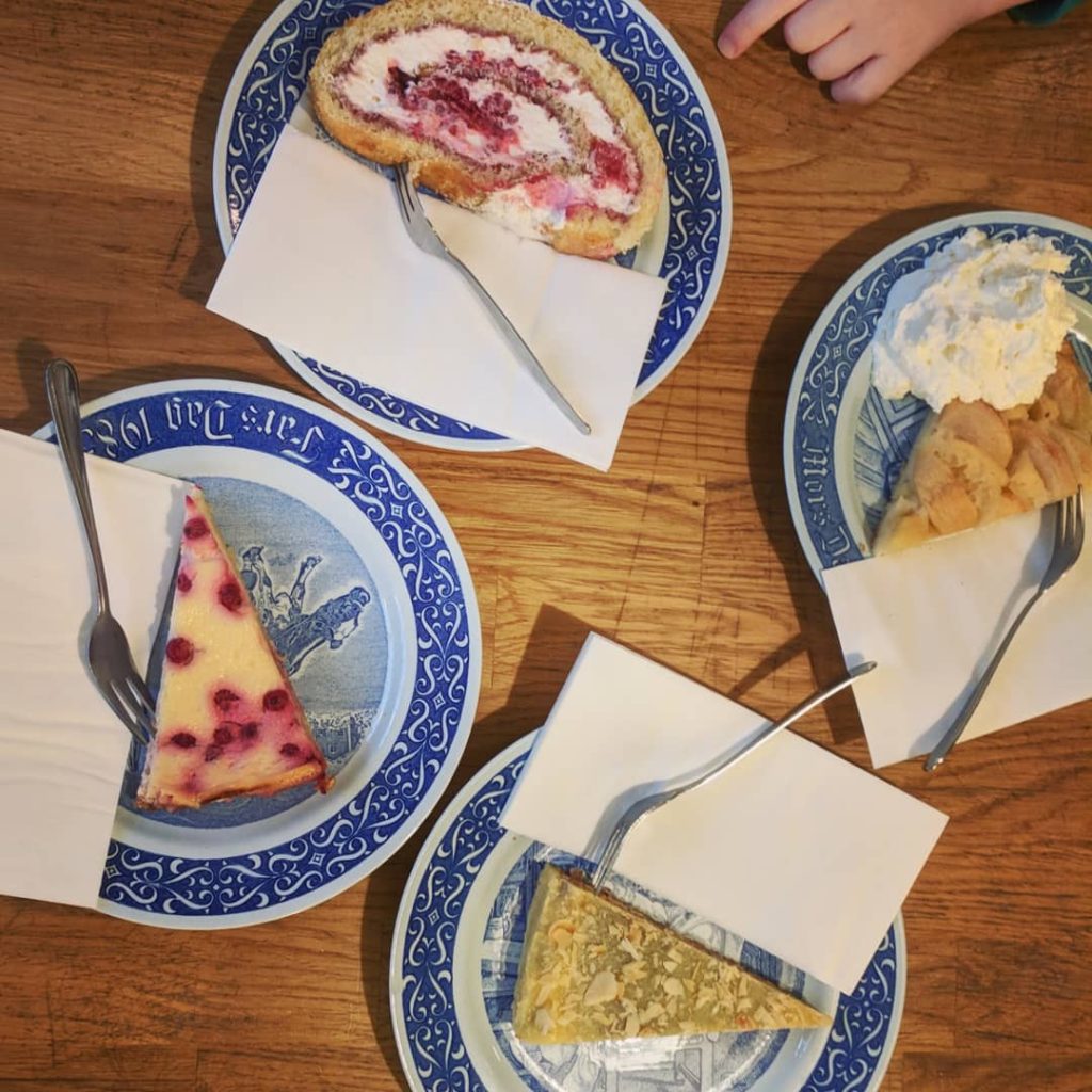 Toller Kuchen bei Frau Larsson