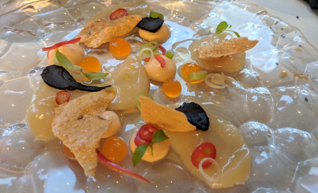 LOUIS Jakobsmuschel Schwarzer Knoblauch Chili