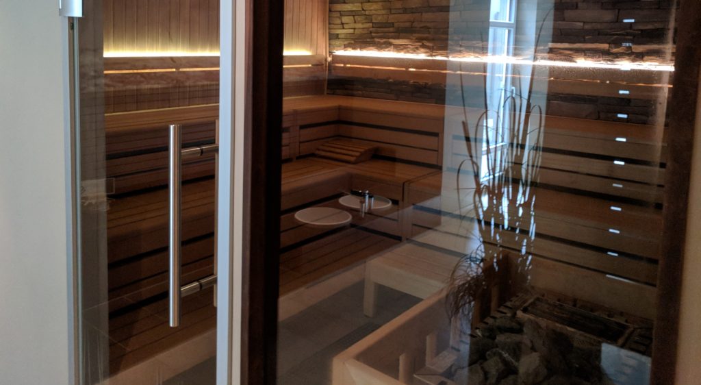 Die Sauna im Hotel Zweite Heimat in St. Peter Ording