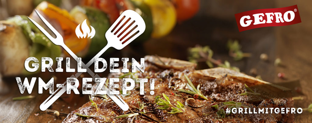 GEFRO #grillmitgefro Banner WM Rezepte