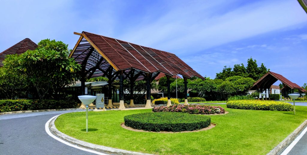 Ankunft am Flughafen Koh Samui