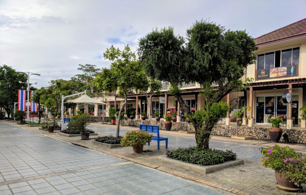 Shopping Area Flughafen Koh Samui