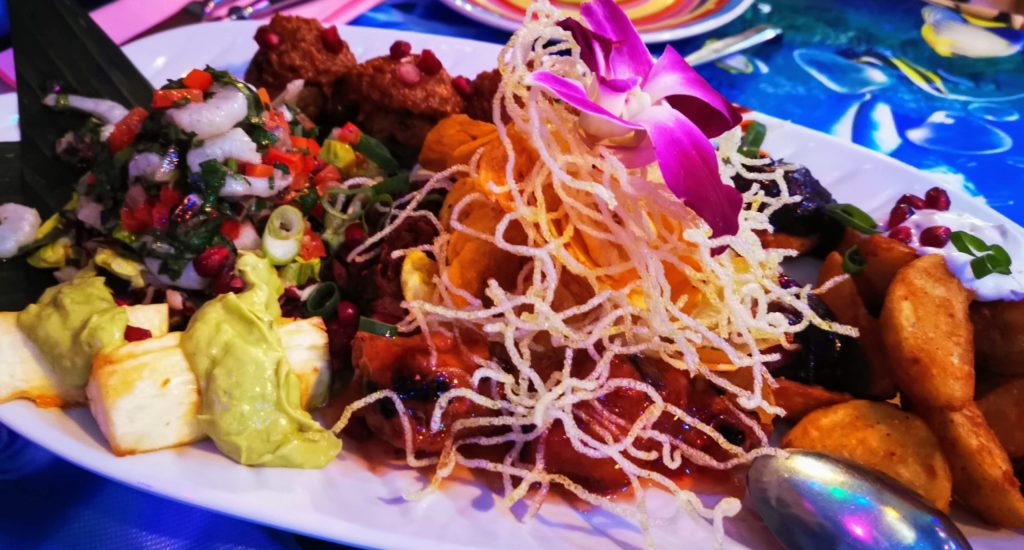 Vorspeisenplatte im Roatan