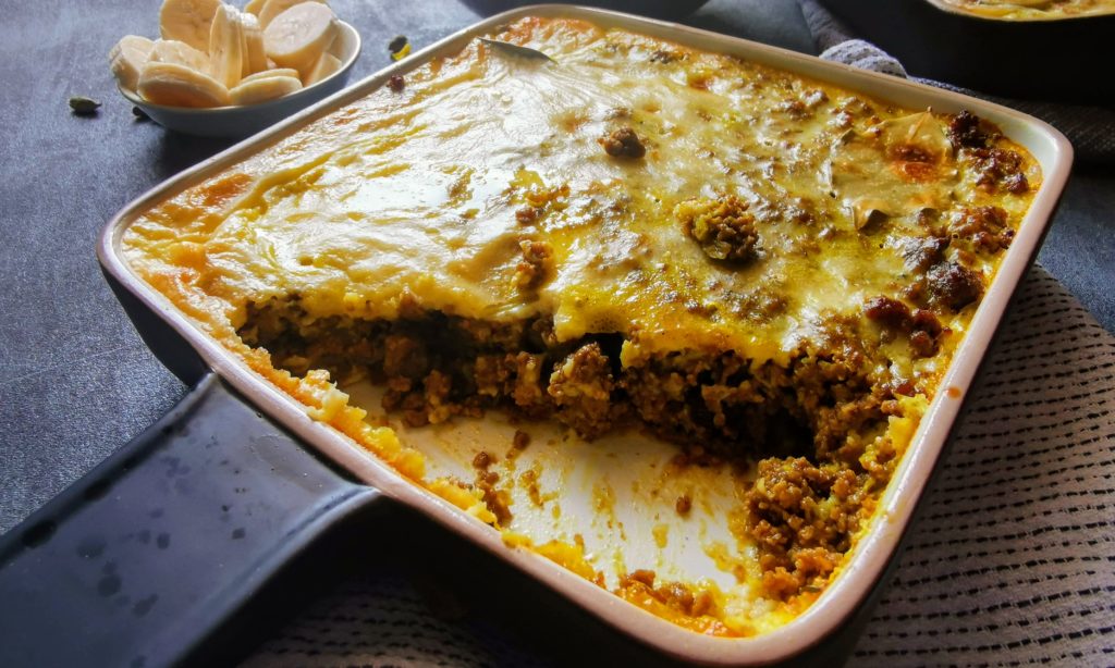 Bobotie - afrikanischer Hackauflauf