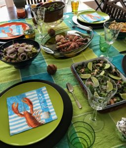 Ein Menü mit Ossobuco, Oktopus und Mango-Papaya-Salat - nach "Hayas Küche" von Haya Molcho