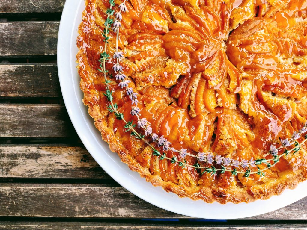 Aprikosentarte mit Frangipane