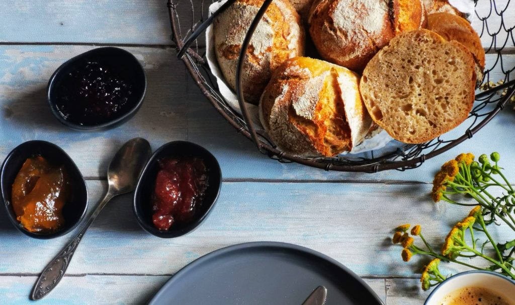 No Knead Joghurtkrüstchen