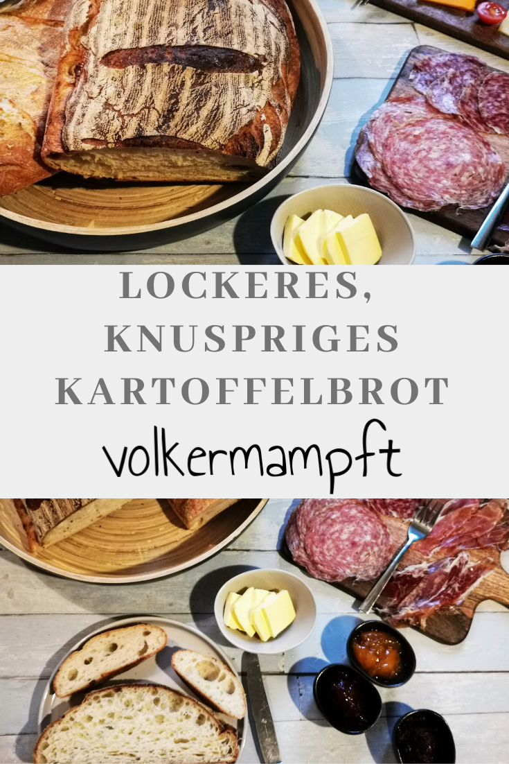 Pinterest Lockeres, knuspriges Kartoffelbrot