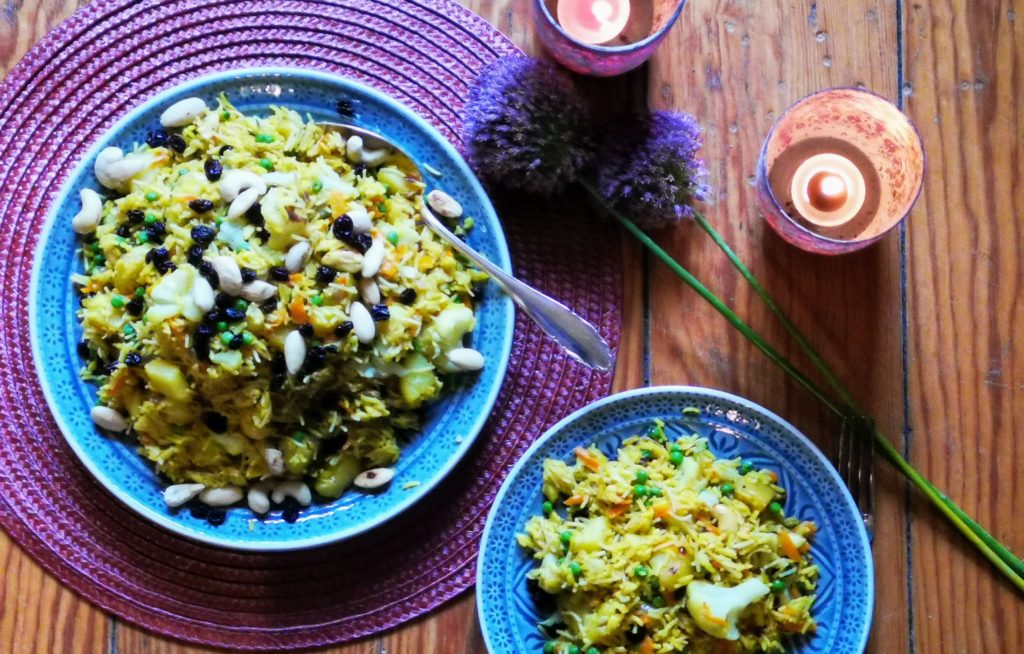 Orientalisch Persisches Biryani