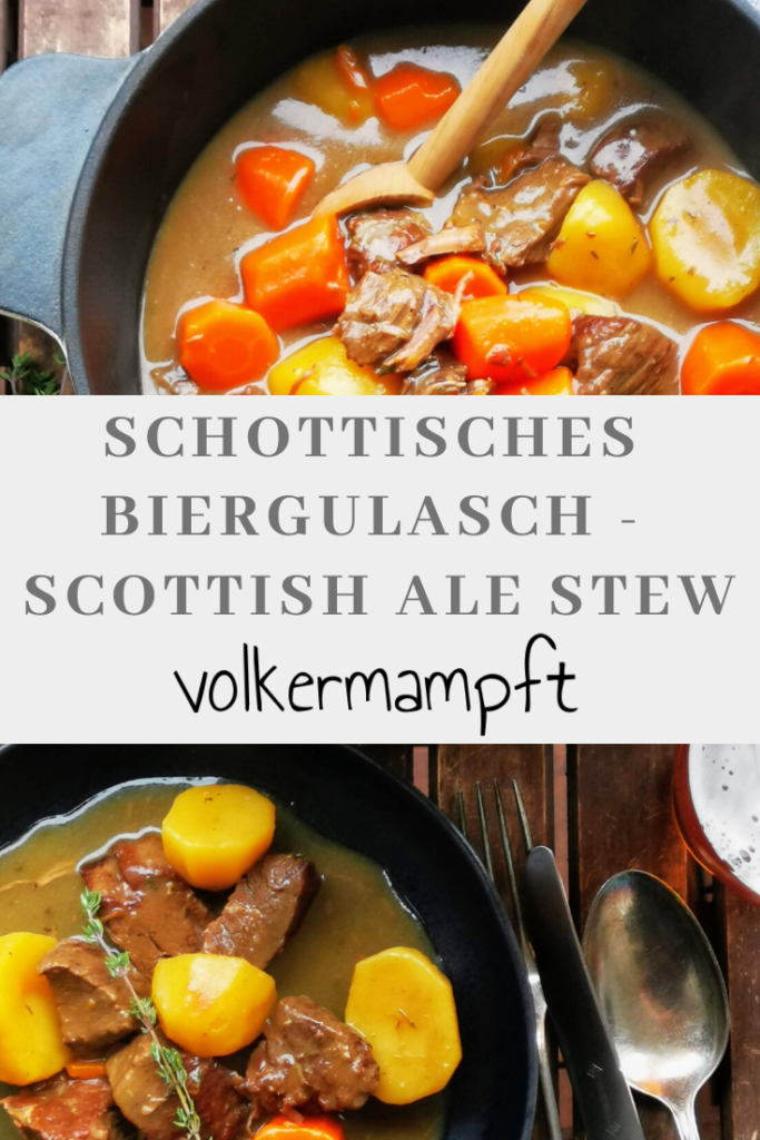 Pinterest Schottisches Gulasch - Scottish Ale Stew