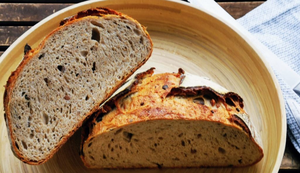 Maronenkruste aus dem Topf-anschnitt