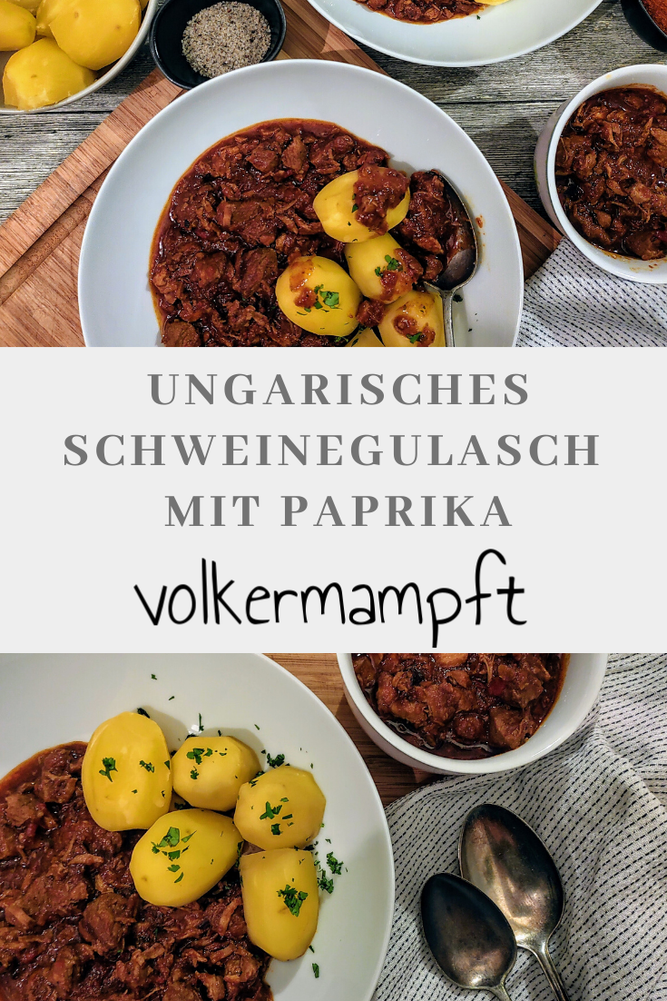 Pinterest Ungarisches Schweingulasch mit Paprika - Sertes Pörkölt