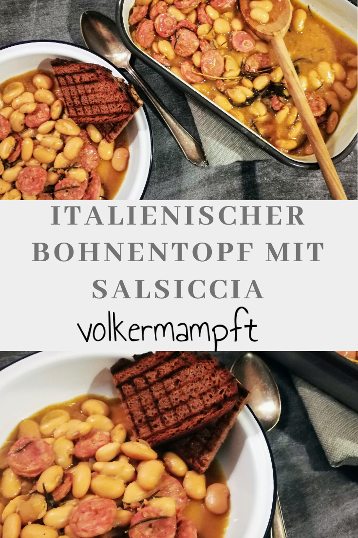 Pinterest italienischer bohnentopf salsiccia