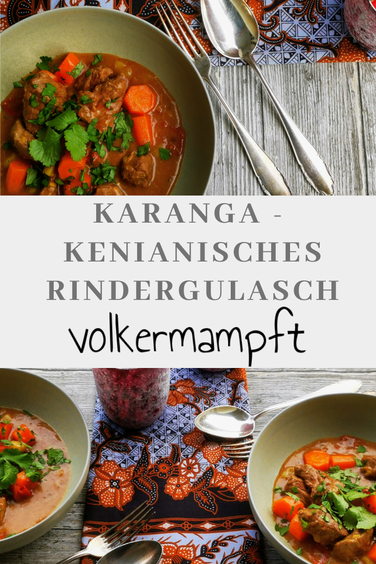 Pinterest Karanga - Kenianisches Rindergulasch