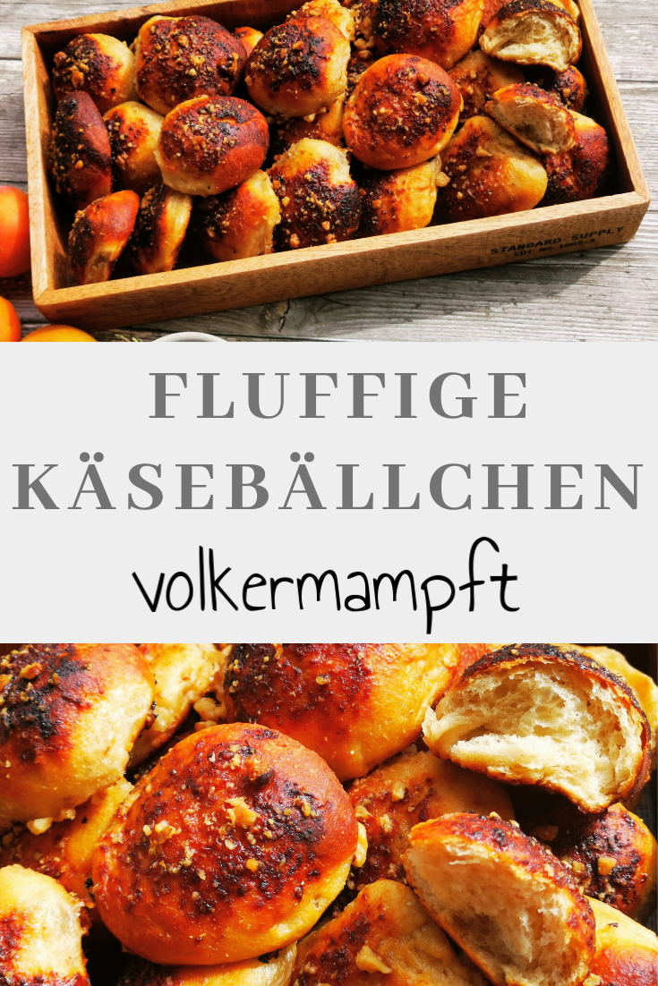 Pinterest Fluffige Käsebällchen - mehr als einfache Käsebrötchen