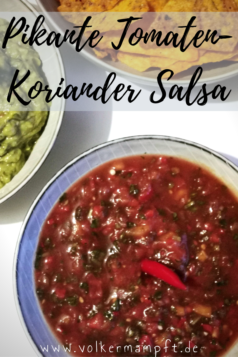 Pintererst -Feurige Tomaten-Koriander Salsa