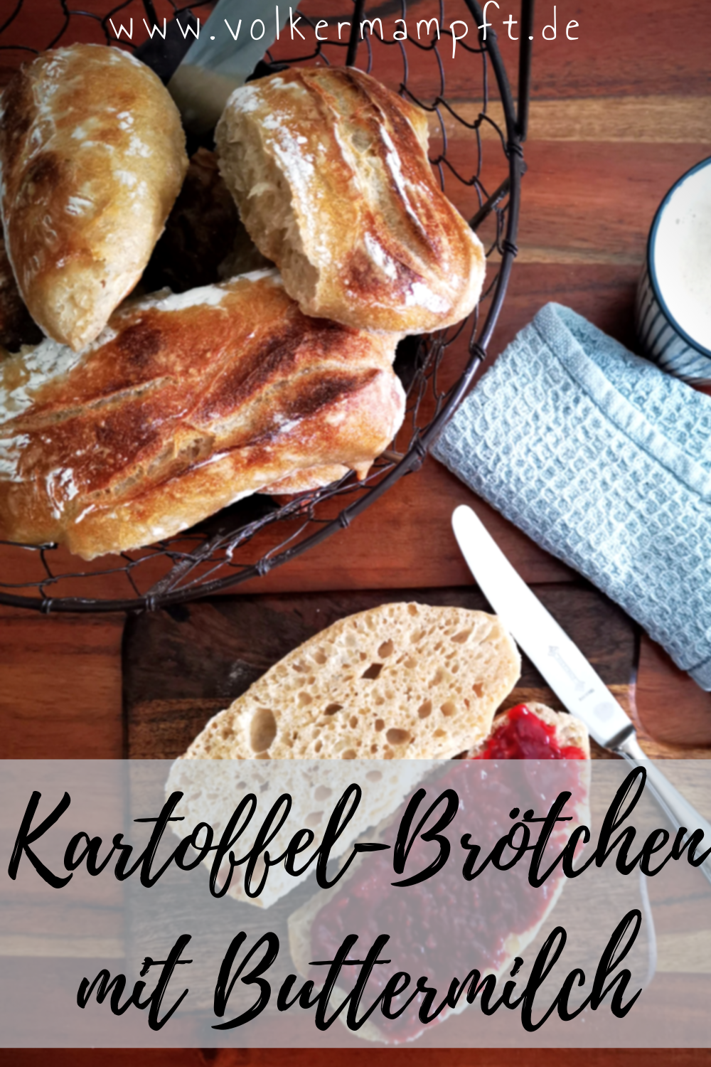 Pintererst - Kartoffel-Buttermilch Broetchen nach Elsaesser Art