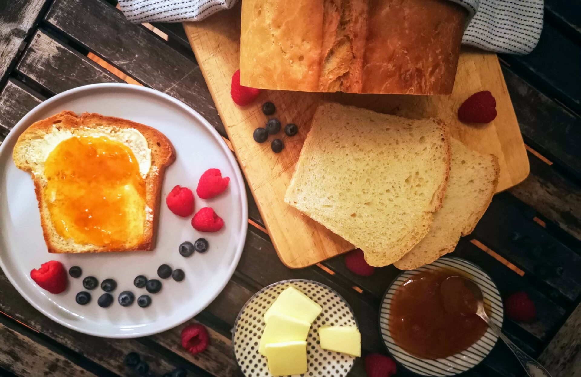 Leckeres Weizen Dinkel Toast Volkermampft