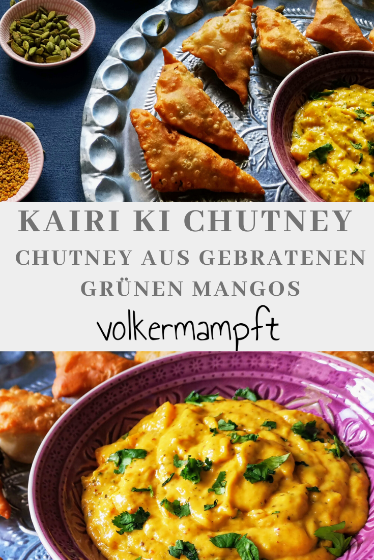 Pinterest Kairi ki Chutney – Chutney aus gebratenen grünen Mangos
