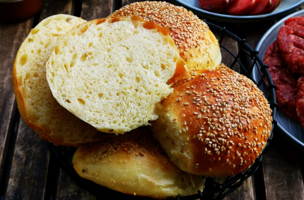 Brioche Burger Buns - ganz ohne kneten