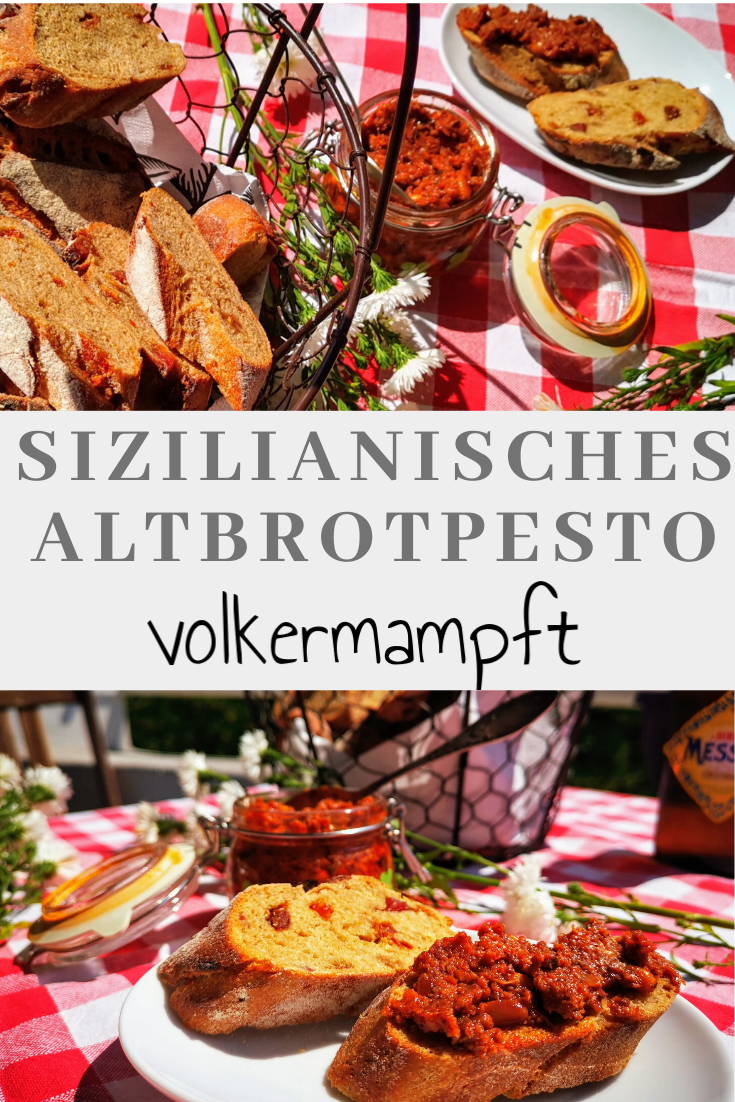 Pinterest Sizilianisches Altbrotpesto
