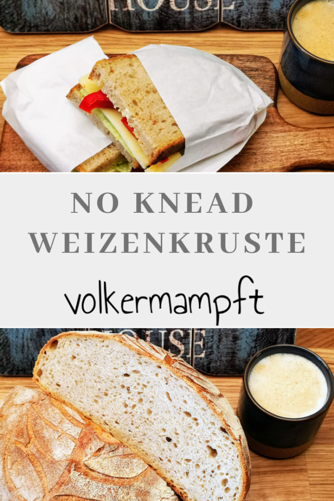 Pinterest No Knead Weizenkruste