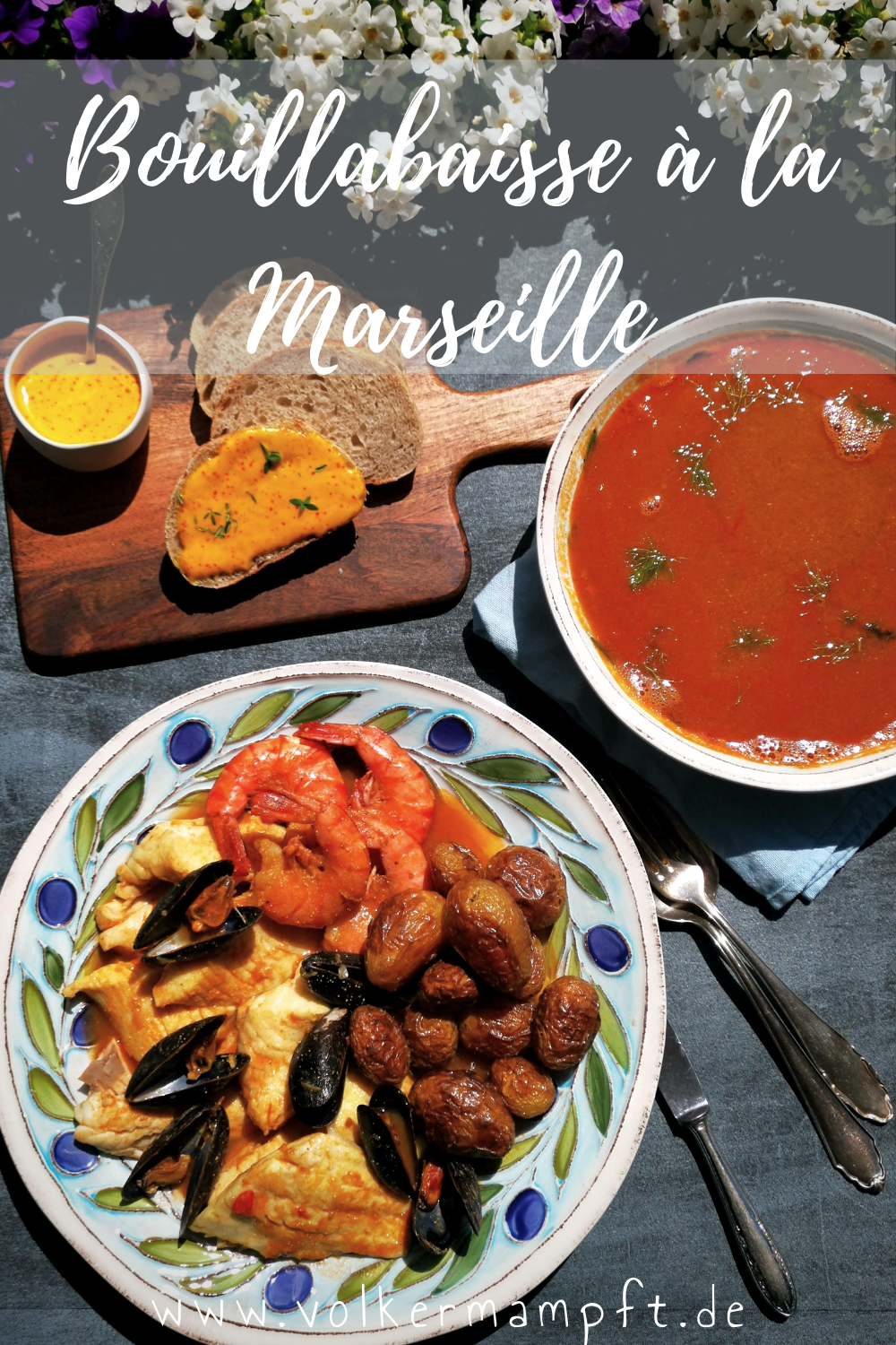 Pintererst -Bouillabaisse à la Marseille