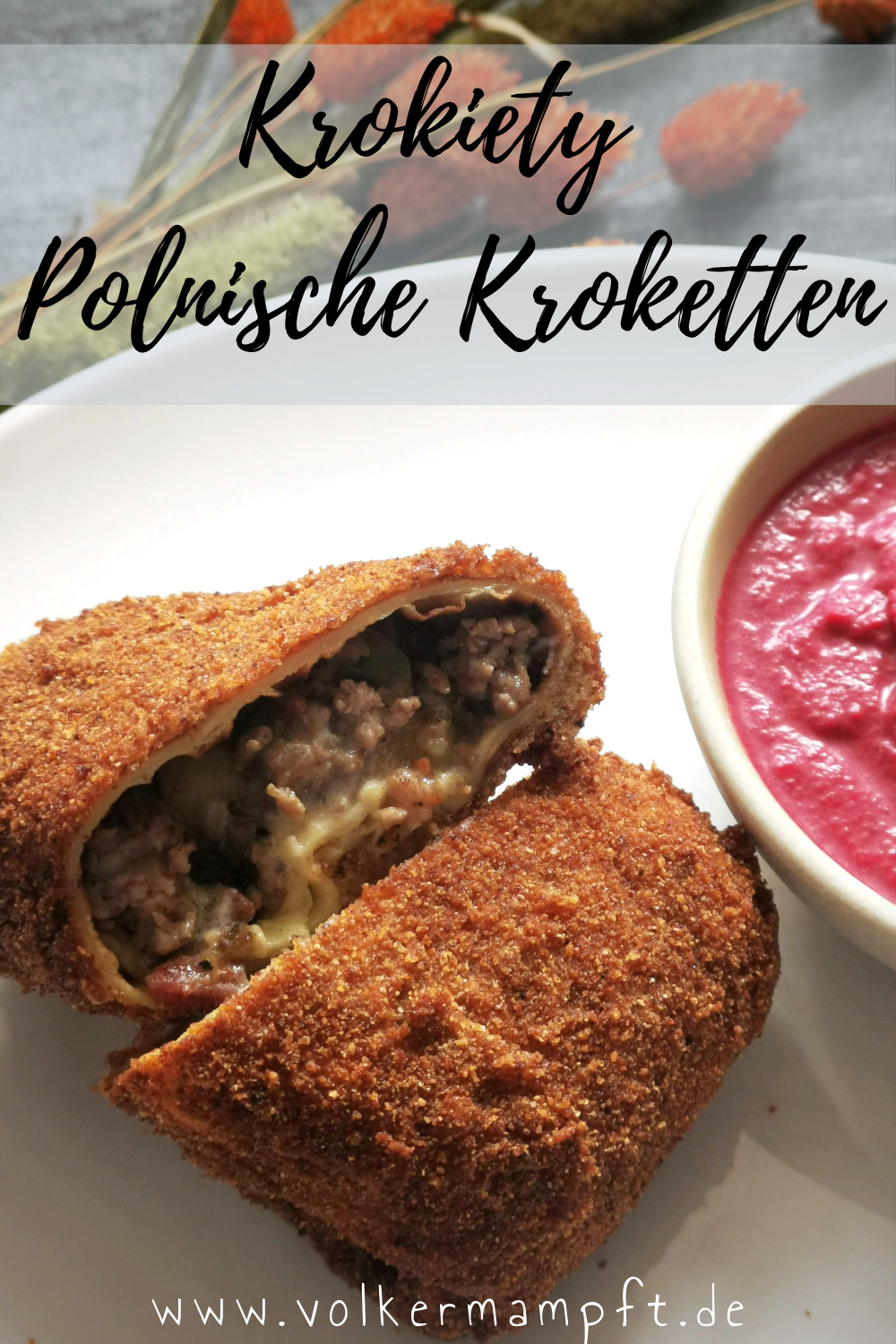 Pintererst - Krokiety - Polnische Kroketten mit Hackfuellung