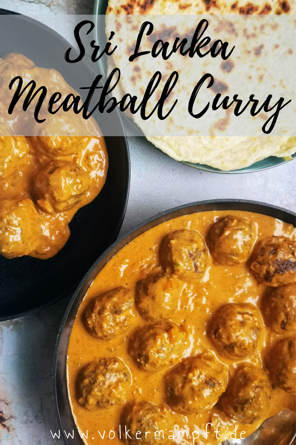 Pintererst -Meatball Curry - sri-lan­kische Hackbällchen