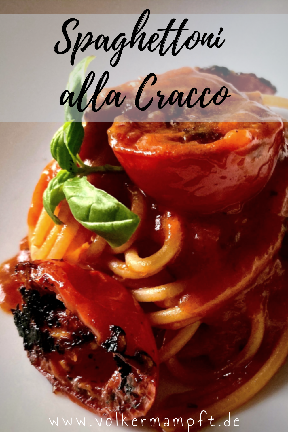 Pintererst -Spaghettoni alla Cracco - Nudeln in Tomatensoße vom Sternekoch