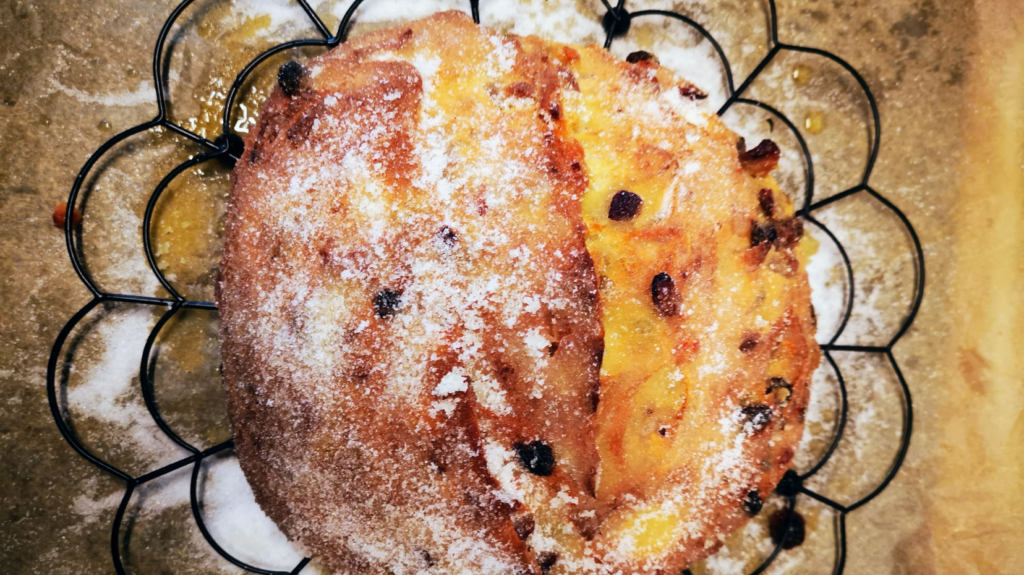Stollen mit süßem Sauerteig
