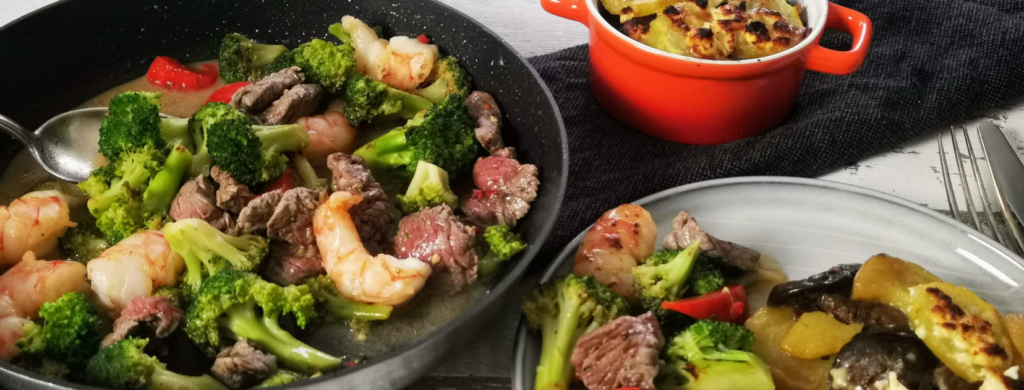 Raclette - einkaufen und vorbereiten - Mengen, Tipps und Tricks für den Silvester Abend - restepfanne