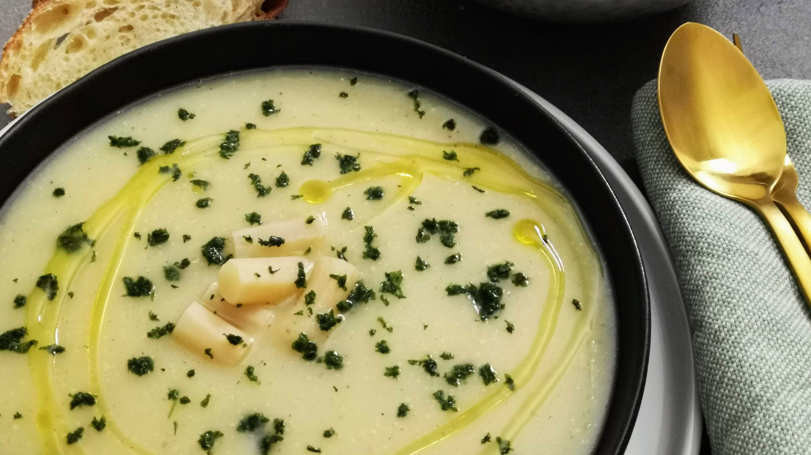 Schwarzwurzelsuppe Einfache Und Schnelle Winterkuche Volkermampft