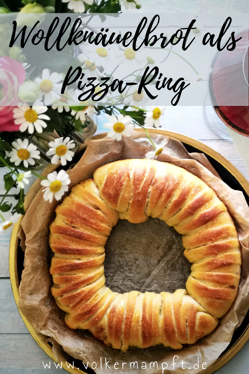 Pinterest-Wollknaeuelbrot - der Trend als Pizza-Ring