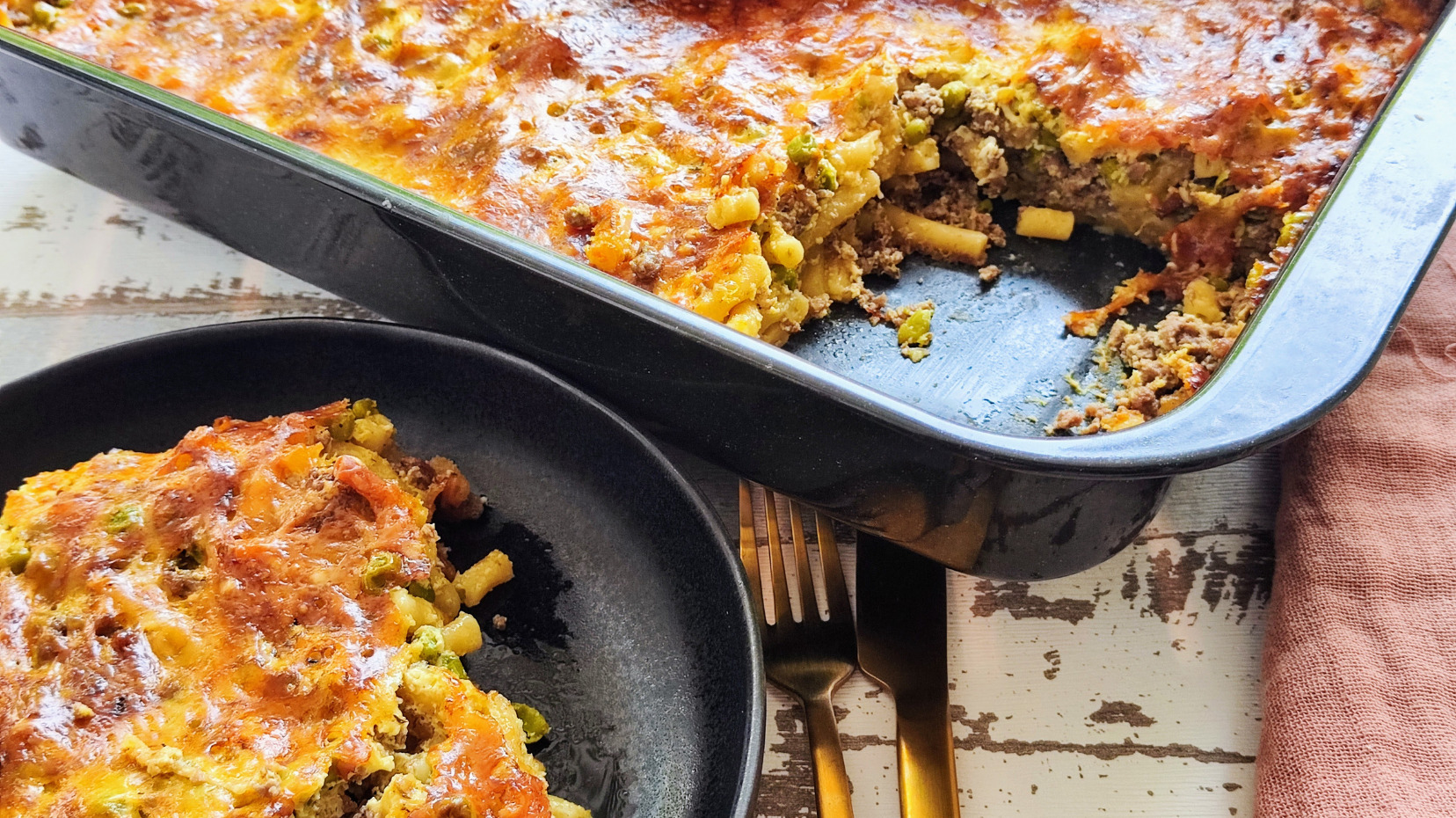 Makaronilaatikko – Finnischer Makkaroni-Auflauf Makaronilaatikko – Finnischer Makkaroni-Auflauf