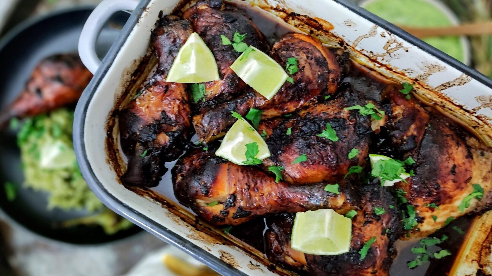 Pollo a la Brasa – Peruanisches Hähnchen mit Korianderreis