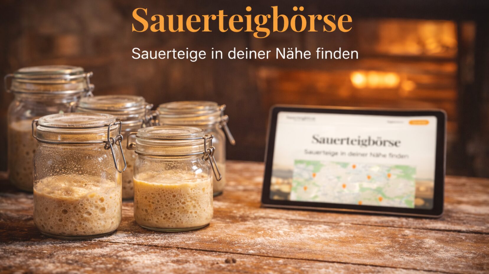 Die neue Sauerteigbörse ist online – teilt Eure Sauerteige